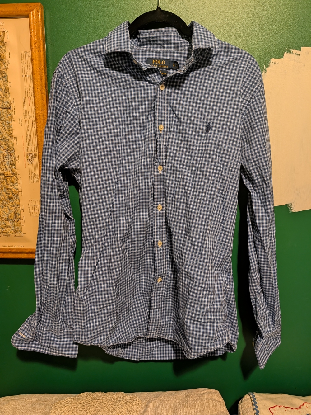 Polo by Ralph Lauren Blue Gingham Button-Down Shirt